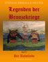 Buchtitel: "Legenden der BronzeKriege", Band II, "Die Aufstände", Fantasy-Roman. Illustration mit zwei Tierfiguren im Wasser., Buch