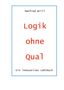 Manfred Brill: Logik ohne Qual, Buch