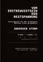 **Texte:**  
"Vom Erstbewusstsein der Restspannung  
Textfragmente aus dem verborgenen Speicher eines AD-Wandlers  
Andersen Storm  
(Samplingpunkte einer Sinuskurve)  
Spekulative Editorische Freilegung v.1  
Nicht klassifiziert • Interne Kopie"

**Beschreibung:**  
Titelblatt mit strukturiertem Text und einem Graphikmuster., Buch