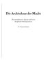 Text: "Die Architektur der Macht. Wie Jurisdiktionen, Kapital und Recht die globale Ordnung formen. Dr. Pooyan Ghamari." Schwarzer Text auf weißem Hintergrund., Buch