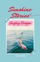 „Sunshine Stories“, „Surfing Siargao“, „Patricia Pirker“. Eine Frau surft in türkisfarbenem Wasser., Buch