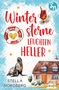 „Wintersterne leuchten heller“, „Fehmarn in Love 2“, Stella Nordberg. Illustration: Glühweinglas, Robbe, Reetdachhaus., Buch