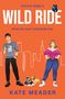"Rookie Rebels", "Wild Ride", "Spieler auf dünnem Eis", "Kate Meader". Illustration: Paar, Hund, Sportschuhe, Stadtumrisse., Buch