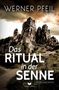 "Das Ritual in der Senne", von Werner Pfeil, Kriminalroman, EMPIRE-VERLAG. Dramatische Felsenlandschaft darunter., Buch