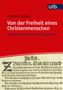 Martin Luther: Von der Freiheit eines Christenmenschen, Buch