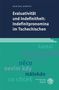"Evaluativität und Indefinitheit: Indefinitpronomena im Tschechischen" von Martina Rybová. Türkise und blaue Farbgebung., Buch
