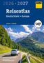 : ADAC Reiseatlas 2026/2027 Deutschland 1:200.000, Europa 1:4,5 Mio., Buch