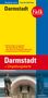 : Falk Stadtplan Extra Darmstadt 1:17 500, KRT
