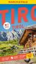 Titel "TIROL", "Nr. 1 Meistgekaufter Reiseführer", Hütte, Berglandschaft, Sommerwiese., Buch