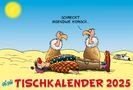 Uli Stein: Uli Stein Tischkalender 2025: Monatskalender zum Aufstellen, Kalender