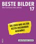 "Das Cover wird aus den besten Einsendungen ausgewählt." Lila Hintergrund mit großem weißen Text: "Beste Bilder 17"., Buch