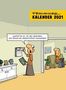 Miguel Fernandez: Fernandez Cartoon-Wandkalender 2021: Monatskalender, Div.