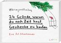 @Kriegundfreitag: 24 Gründe, warum du noch Zeit hast Geschenke zu kaufen, Buch