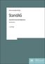 “StandAG Standortauswahlgesetz Kommentar 2. Auflage” in schwarzer Schrift auf weißem Hintergrund, grauer Rand.
