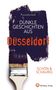 „Thomas Bernhardt: Dunkle Geschichten aus Düsseldorf. Schön & schaurig. Wartberg Verlag.“ Pinsel mit lila Farbe., Buch