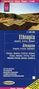 : Reise Know-How Landkarte Äthiopien, Somalia, Eritrea, Dschibuti / Ethiopia, Somalia, Djibouti, Eritrea (1:1.800.000), Div.