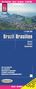 Reise Know-How Verlag Peter Rump: Reise Know-How Landkarte Brasilien / Brazil (1:3.850.000), Div.