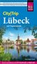 „City|Trip Lübeck mit Travemünde“ oben, „Besser zurechtfinden mit CITY-FALTPLAN und WEB-APP“ unten. Logo rechts oben., Buch