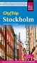 Reiseführer "City|Trip Stockholm" von Stefan Krull und Lars Dörenmeier; Altstadt-Straße mit bunten Gebäuden., Buch