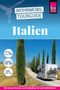 "WOHNMOBIL TOURGUIDE Italien. Die besten Routen und Stellplätze für alle Selbstfahrer." Wohnmobil auf Zypressenstraße., Buch