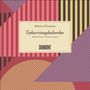 : Immerwährender Geburtstagskalender grafisch - Haferkorn & Sauerbrey - Quadrat-Format, KAL