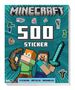 Panini: Minecraft: 500 Sticker- Stickern - Rätseln - Ausmalen, Buch