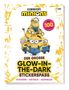 „Der große Glow-in-the-Dark Stickerspaß. Mit 100 Stickern! Stickern – Rätseln – Ausmalen.“ Minion-Gruppe lächelt fröhlich., Buch