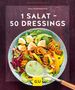 Inga Pfannebecker: 1 Salat - 50 Dressings, Buch