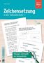 Texte: „Zeichensetzung in der Sekundarstufe I“, „Übungen und Spiele zur Interpunktion“. Notizblätter mit Aufgaben.