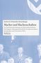 "Macher und Machenschaften" von Andrea H. Schneider-Braunberger. Historisches Foto in Blautönen mit mehreren Männern., Buch