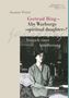 Cover-Text: "Gertrud Bing – Aby Warburgs 'spiritual daughter'? Versuch einer Annäherung". Bild einer sitzenden Frau., Buch