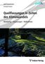 Titel: "Quellfassungen in Zeiten des Klimawandels".  
Untertitel: "Monitoring - Anpassungen - Maßnahmen".  
Verlag: Vulkan Verlag.  
Naturbild mit Wasserquelle., Buch