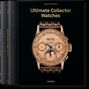 „Ultimate Collector Watches“ steht oben. Unten „Taschen“. Abgebildet ist eine goldene Armbanduhr mit vielen Details., Buch
