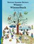 "Winter-Wimmelbuch" von Rotraut Susanne Berner. Gerstenberg. Viele Menschen und Tiere um einen kahlen Baum im Schnee., Buch