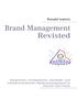Ronald Ivancic: Brand Management Revisted, Buch