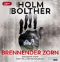 Line Holm: Brennender Zorn, 2 MP3-CDs