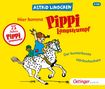Hier kommt Pippi Langstrumpf! Der kunterbunte Hörb, 3 CDs