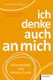 Oben in orange: "#weileswichtigist". Große weiße Schrift: "ich denke auch an mich". Unten: "Elternschaft und Mental Load".