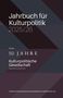 Text: Jahrbuch für Kulturpolitik 2025/26. Thema: 50 Jahre Kulturpolitische Gesellschaft, Diskursgeschichte. Geometrisches Muster., Buch