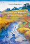 „Occupation and Migration in Eastern Europe“ von Katerina Sergatskova; farbenfrohe Hügellandschaft mit abstrakten Formen., Buch