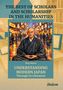 "THE BEST OF SCHOLARS AND SCHOLARSHIP IN THE HUMANITIES Volume 6; Roy Starrs; UNDERSTANDING MODERN JAPAN Through Its Literature" 

Ein meditierender Mann in einer belebten Straße., Buch