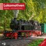 Ackermann Kunstverlag GmbH: Lokomotiven Kalender 2026 - 30x30, Kalender