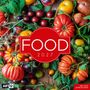 "FOOD 2027" in einem roten Kreis; bunte Tomaten, Früchte und grüne Blätter im Hintergrund. Inklusive Jahresplaner.