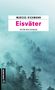 "Eisväter. Kriminalroman. Marcus Richmann." Darunter nebliger Wald. Links unten das Wort "Gmeiner" auf schwarzem Streifen., Buch