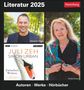 Ulrike Anders: Literatur Tagesabreißkalender 2025 - Kulturkalender - Autoren, Werke, Hörbücher, KAL