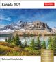 Kanada Sehnsuchtskalender 2025 - Wochenkalender mit 53 Postkarten, Kalender