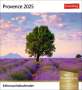 Provence Sehnsuchtskalender 2025 - Wochenkalender mit 53 Postkarten, Kalender