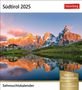Südtirol Sehnsuchtskalender 2025 - Wochenkalender mit 53 Postkarten, Kalender