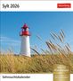 Sylt Sehnsuchtskalender 2026 - Wochenkalender mit 53 Postkarten, Kalender