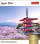 Japan Sehnsuchtskalender 2026 - Wochenkalender, KAL